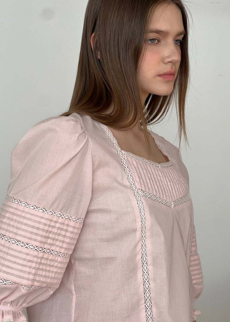 140 Avenue - Korean Women Fashion - #momslook - Romantic Embroidered Blouse - 9