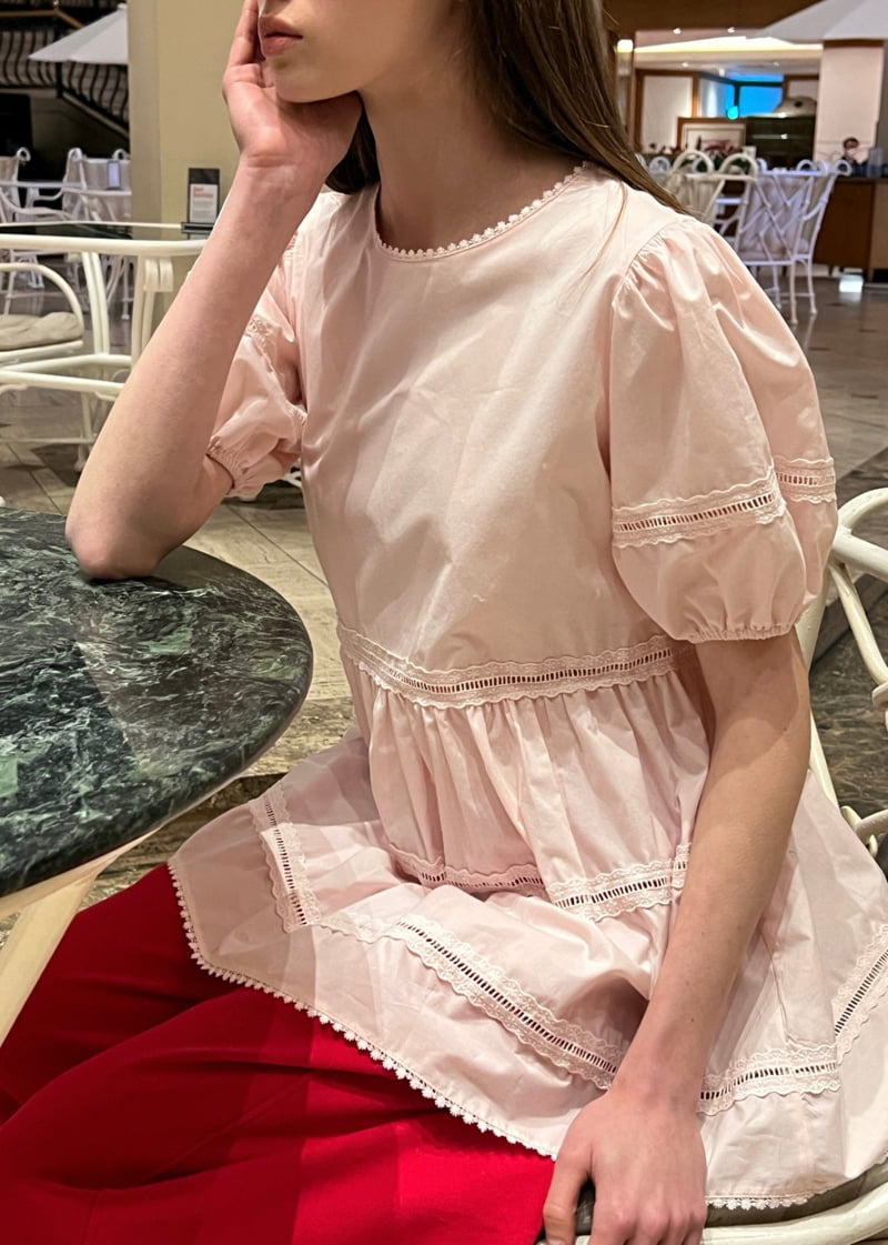 140 Avenue - Korean Women Fashion - #momslook - Floral Lace Blouse - 8