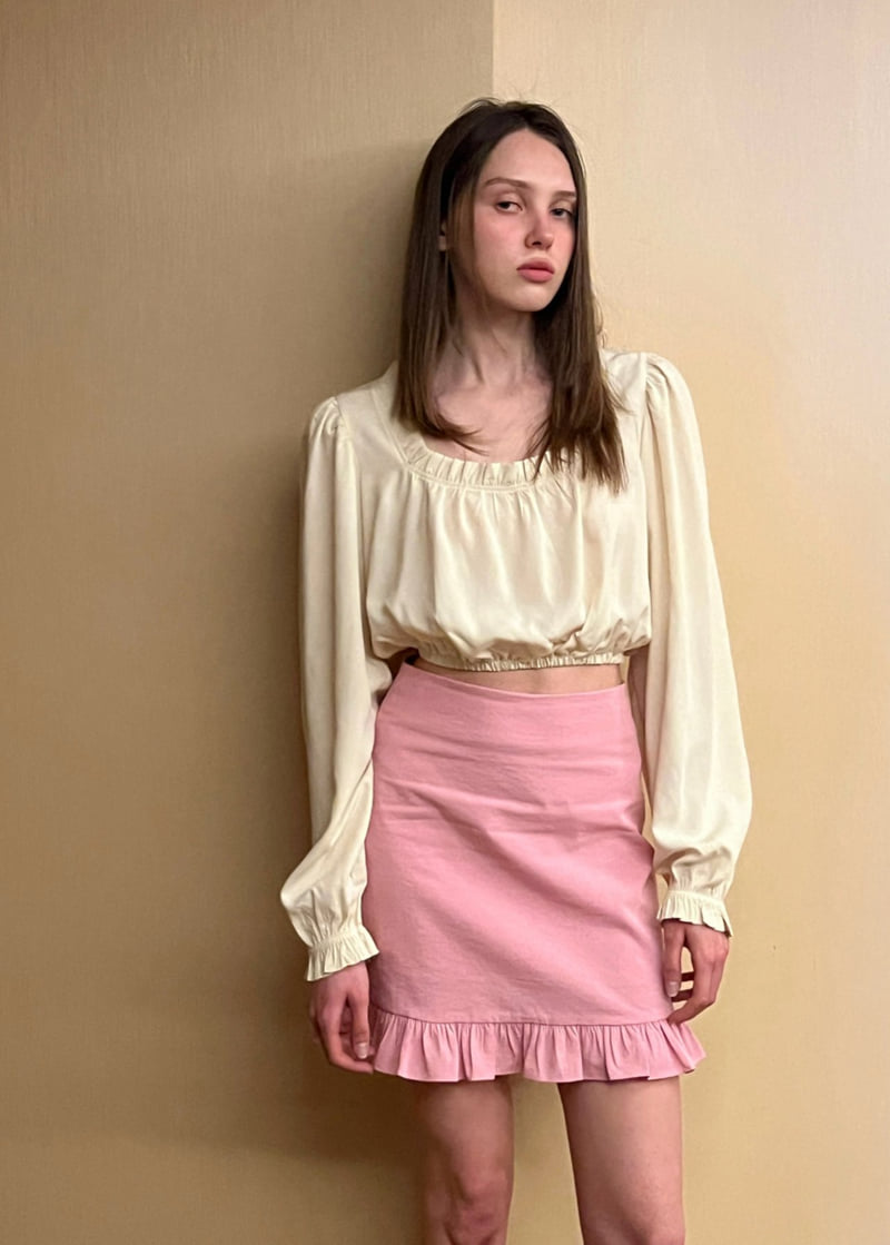 140 Avenue - Korean Women Fashion - #momslook - Silk Frill Blouse - 9