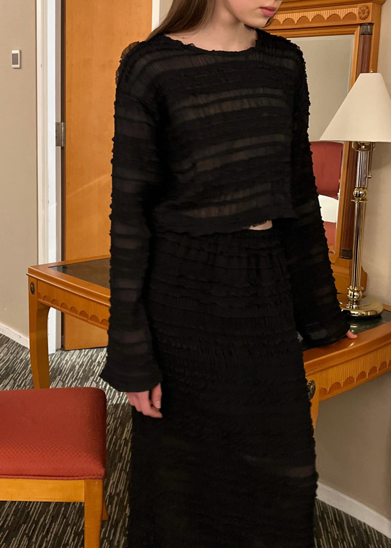 140 Avenue - Korean Women Fashion - #womensfashion - H Chiffon Frill Skirt - 4