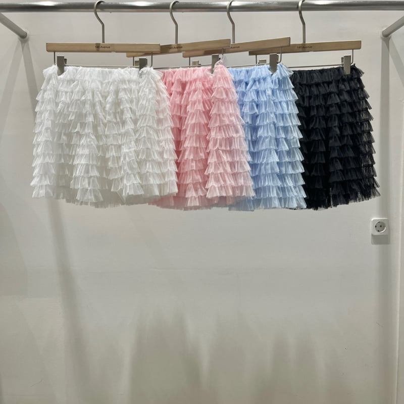 140 Avenue - Korean Women Fashion - #restrostyle - Wide Mini Kang Skirt