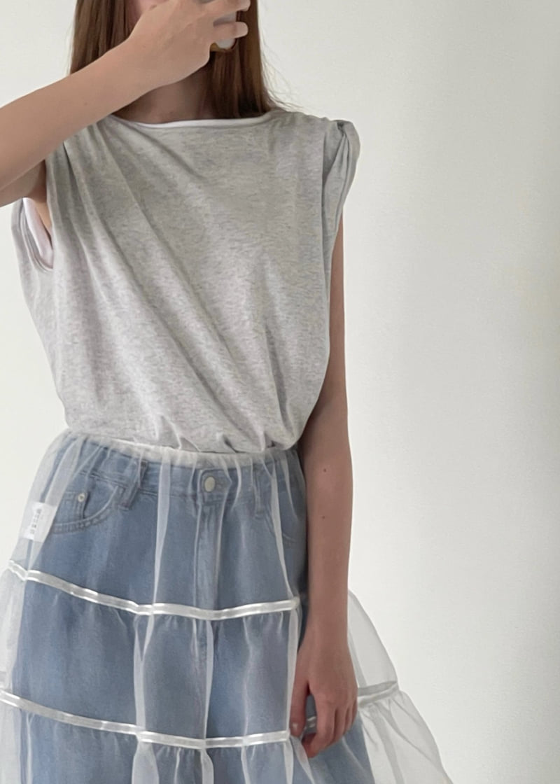 140 Avenue - Korean Women Fashion - #romanticstyle - Liberty Twist Sleeveless - 12