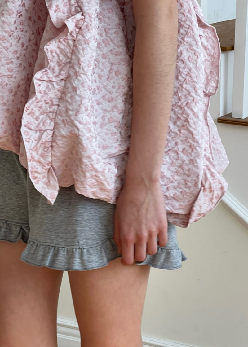 140 Avenue - Korean Women Fashion - #romanticstyle - Frill Banding Shorts - 6