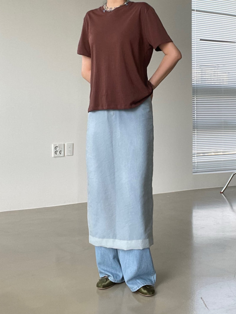 140 Avenue - Korean Women Fashion - #romanticstyle - Haze Sheer Skirt - 6