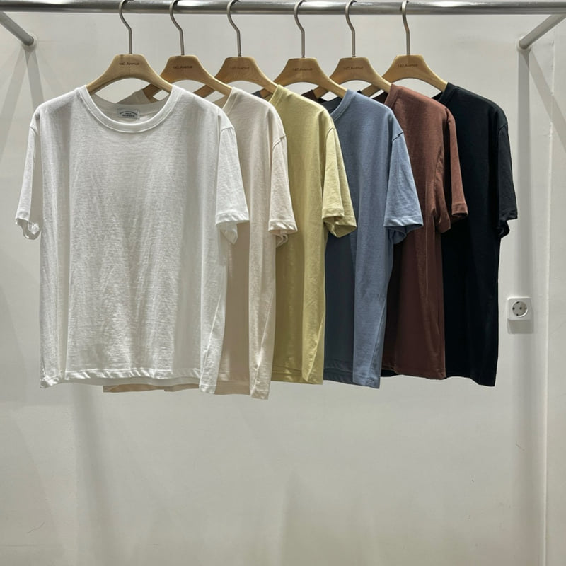140 Avenue - Korean Women Fashion - #romanticstyle - Easy Cotton Tee