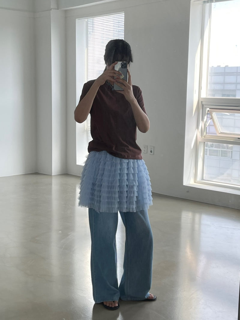 140 Avenue - Korean Women Fashion - #shopsmall - Wide Mini Kang Skirt - 3