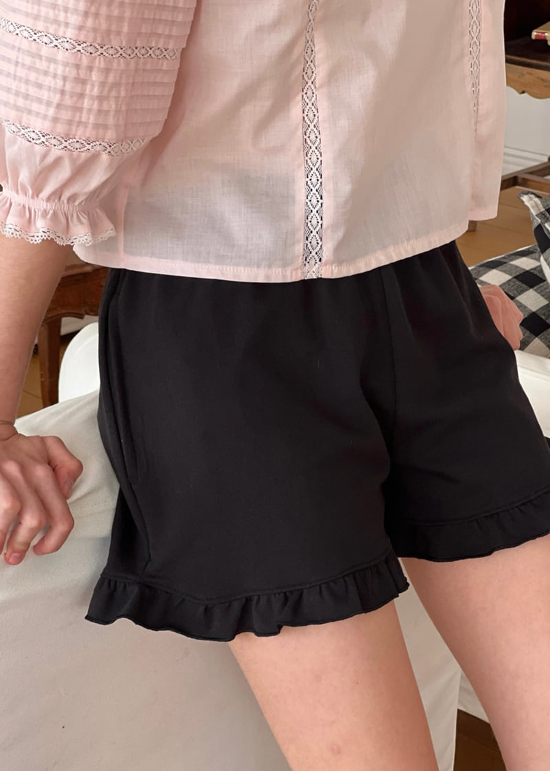 140 Avenue - Korean Women Fashion - #thelittlethings - Frill Banding Shorts - 9