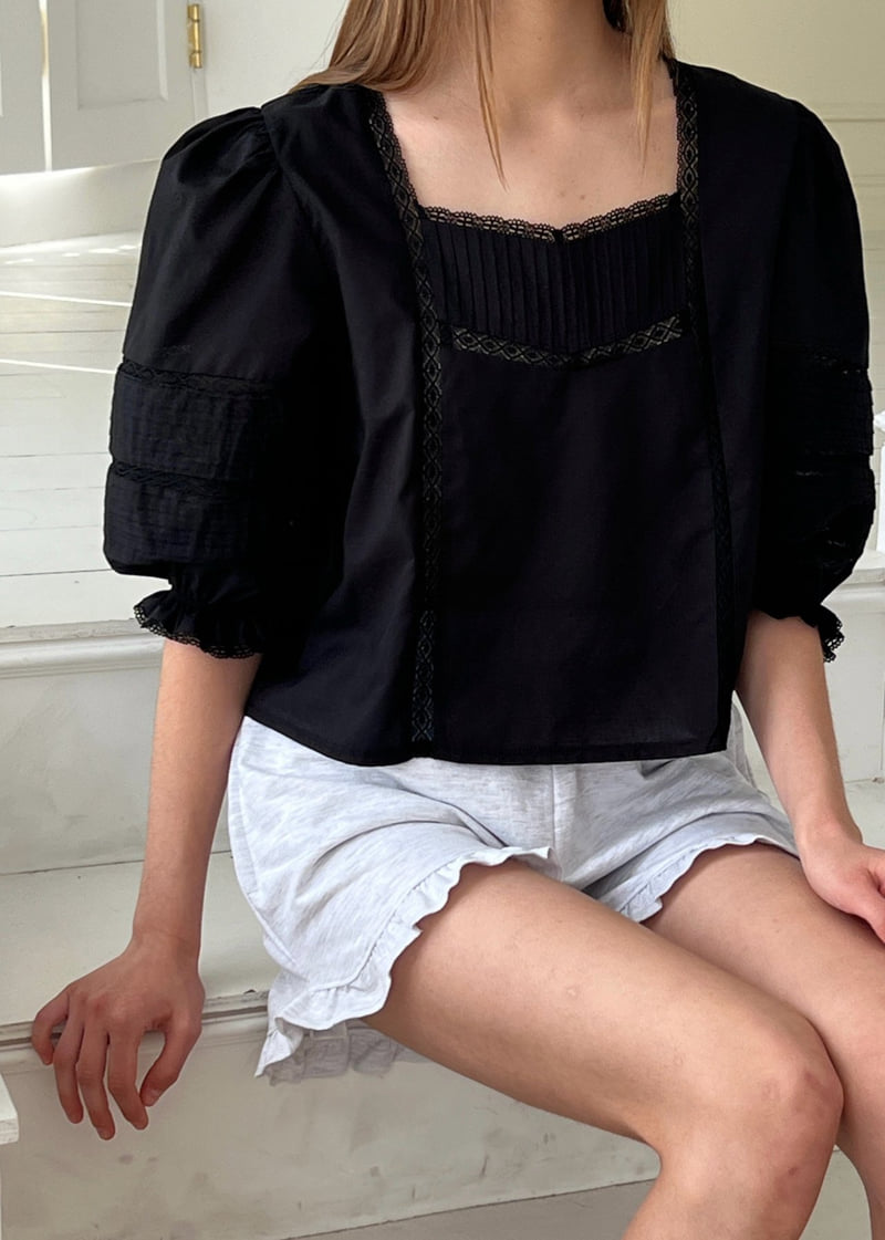 140 Avenue - Korean Women Fashion - #thelittlethings - Romantic Embroidered Blouse - 6