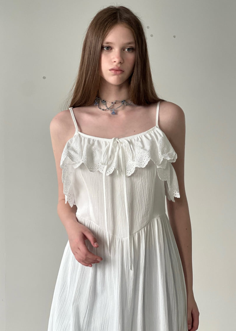 140 Avenue - Korean Women Fashion - #vintagekidsstyle - Peach Textured One-piece - 12