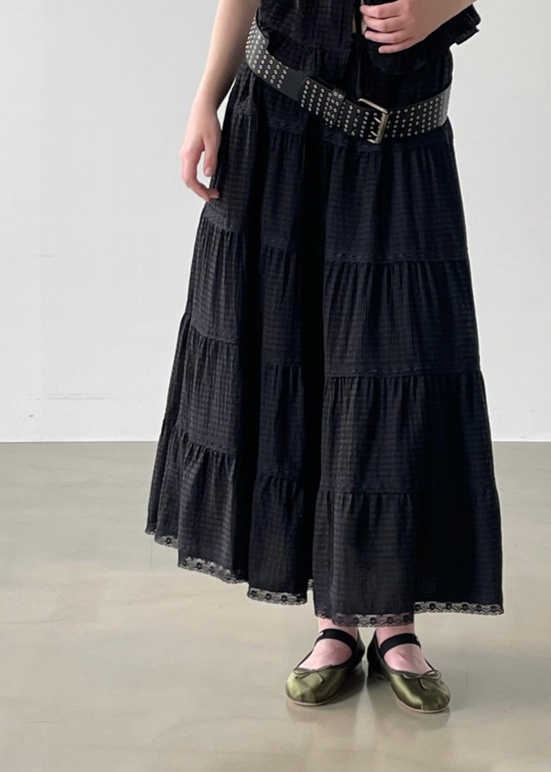 140 Avenue - Korean Women Fashion - #vintagekidsstyle - Birkin Shirred Skirt - 8