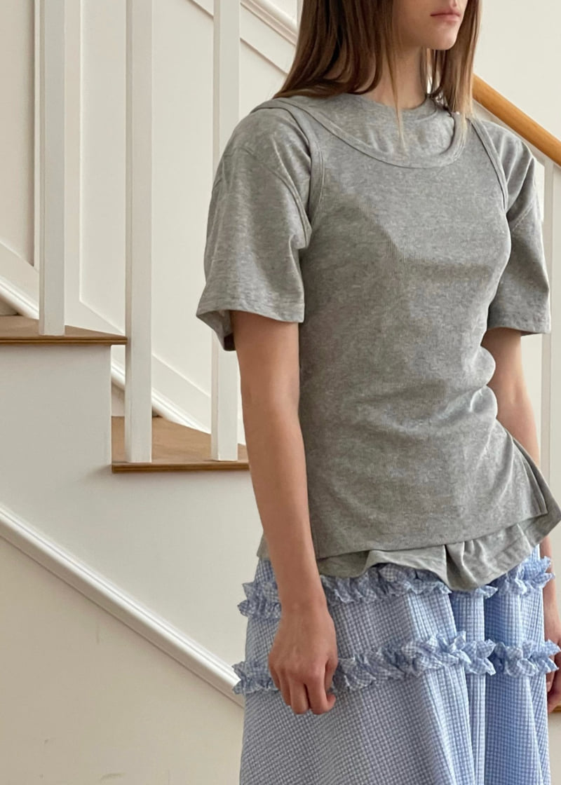 140 Avenue - Korean Women Fashion - #womensfashion - Daily Short Sleeve Tee - 10
