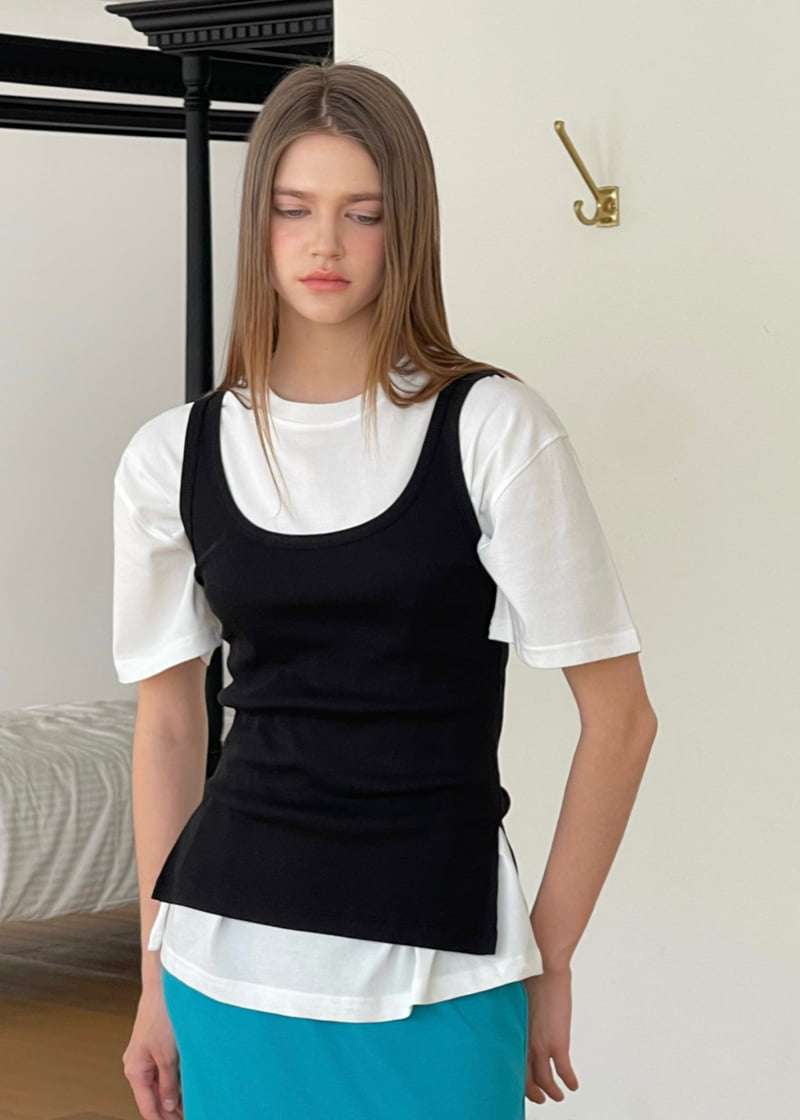 140 Avenue - Korean Women Fashion - #womensfashion - Daily Short Sleeve Tee - 12