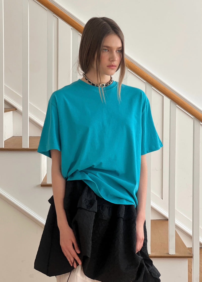 140 Avenue - Korean Women Fashion - #womensfashion - Daily Short Sleeve Tee - 6