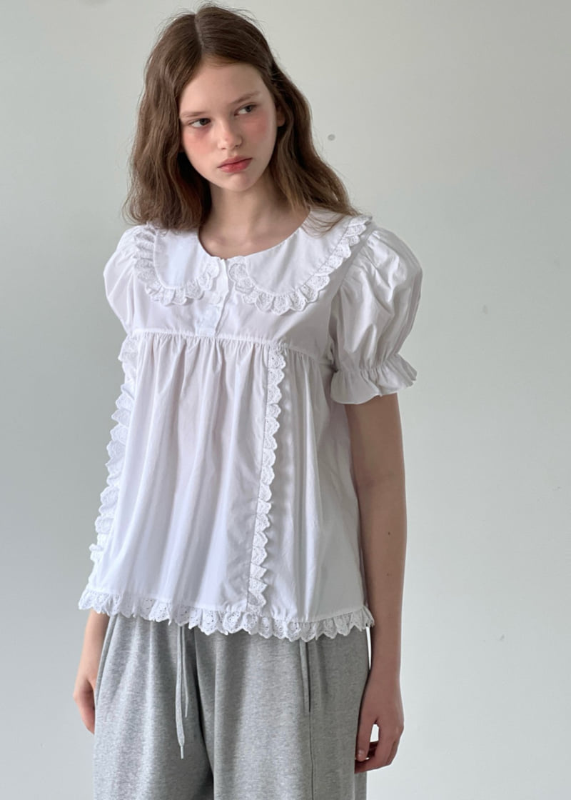 140 Avenue - Korean Women Fashion - #womensfashion - Cutie Balloon Blouse - 10