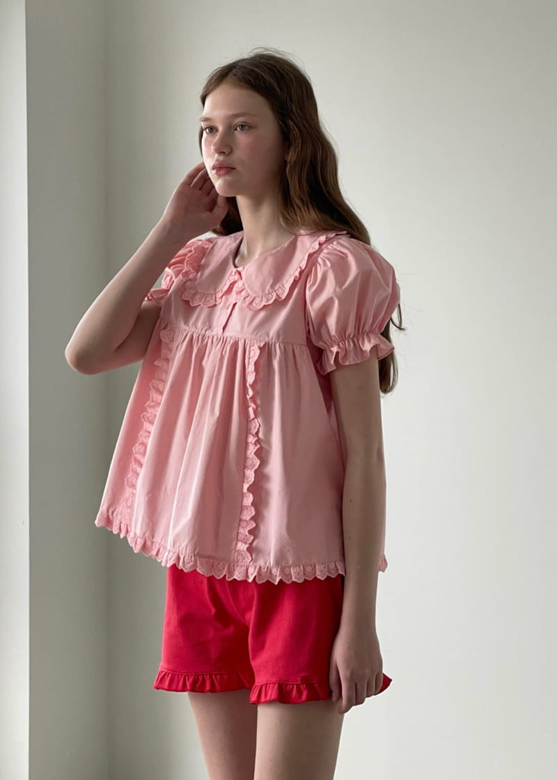 140 Avenue - Korean Women Fashion - #womensfashion - Cutie Balloon Blouse - 8