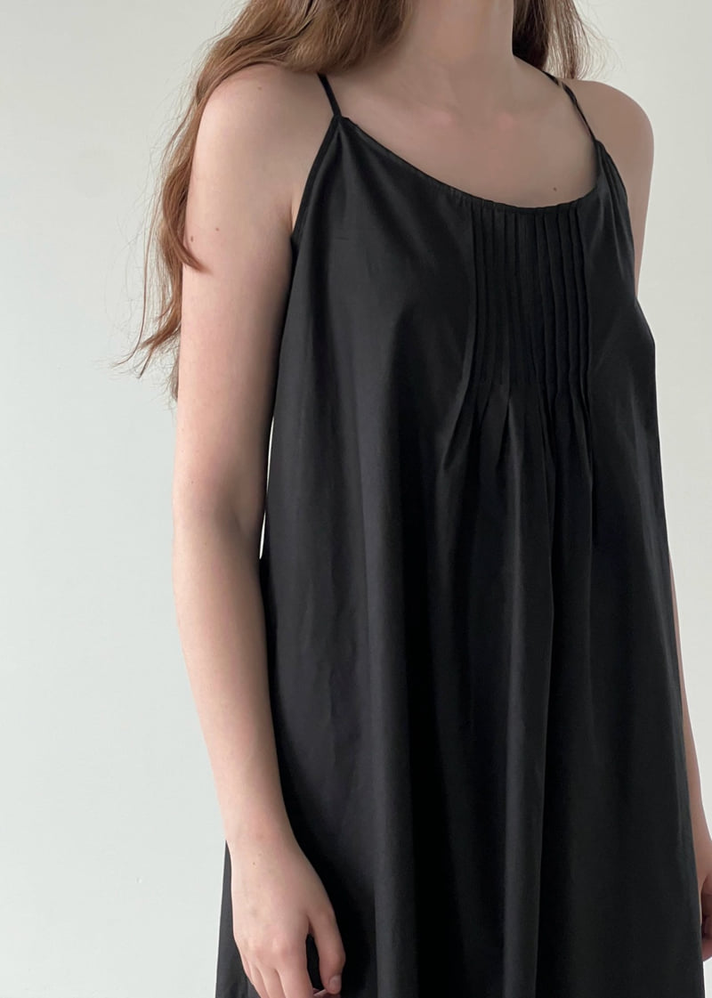 140 Avenue - Korean Women Fashion - #womensfashion - Pin-Tuck String One-piece - 5