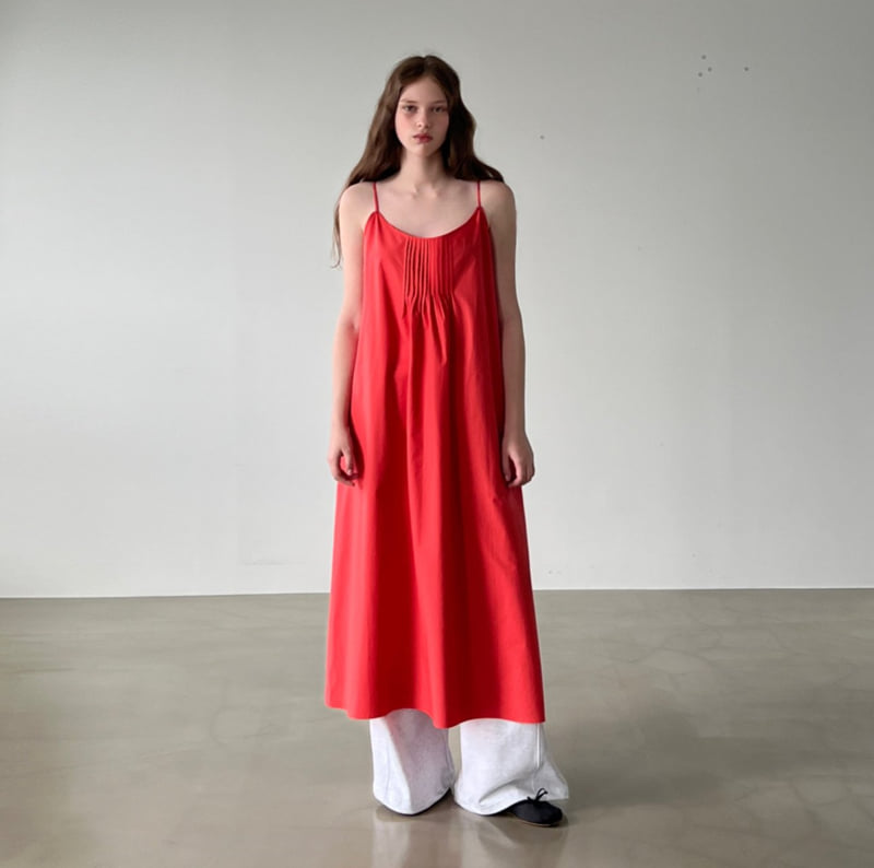 140 Avenue - Korean Women Fashion - #womensfashion - Pin-Tuck String One-piece - 7