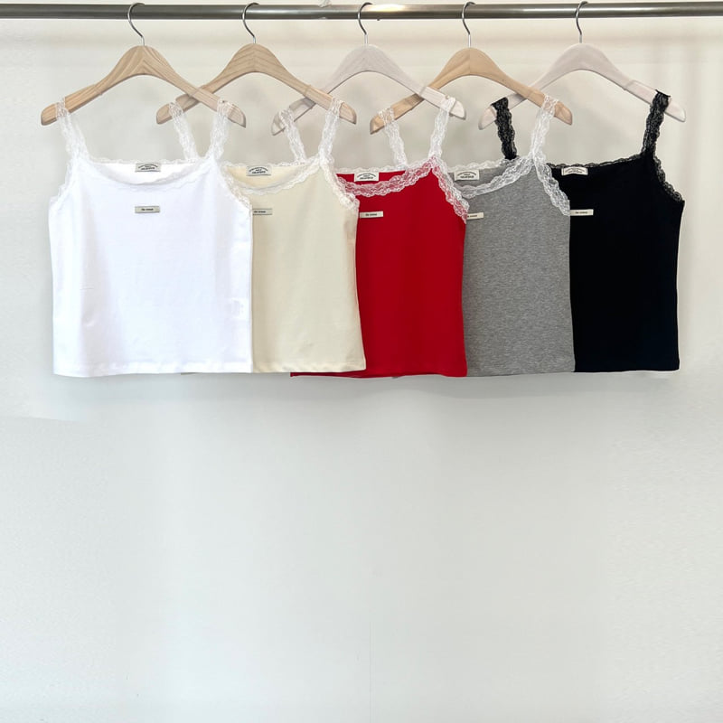 140 Avenue - Korean Women Fashion - #womensfashion - High Lace Sleeveless