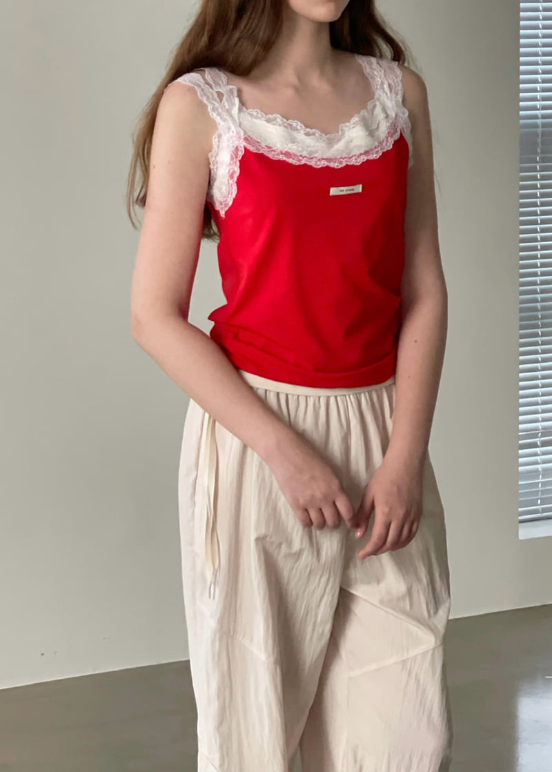 140 Avenue - Korean Women Fashion - #womensfashion - High Lace Sleeveless - 11