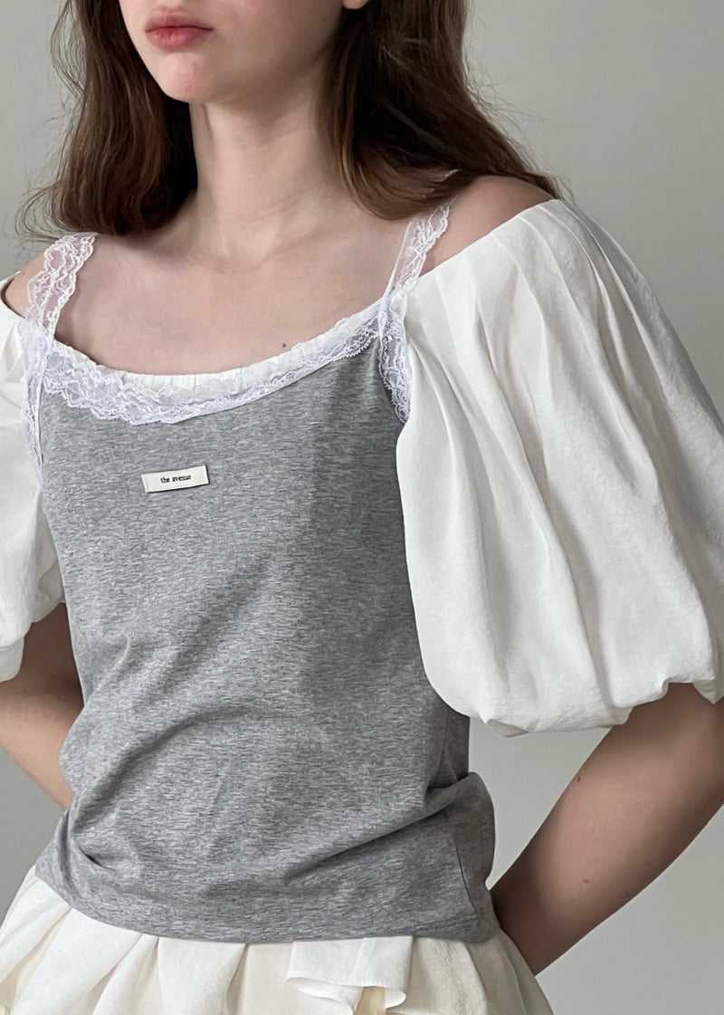 140 Avenue - Korean Women Fashion - #womensfashion - High Lace Sleeveless - 9