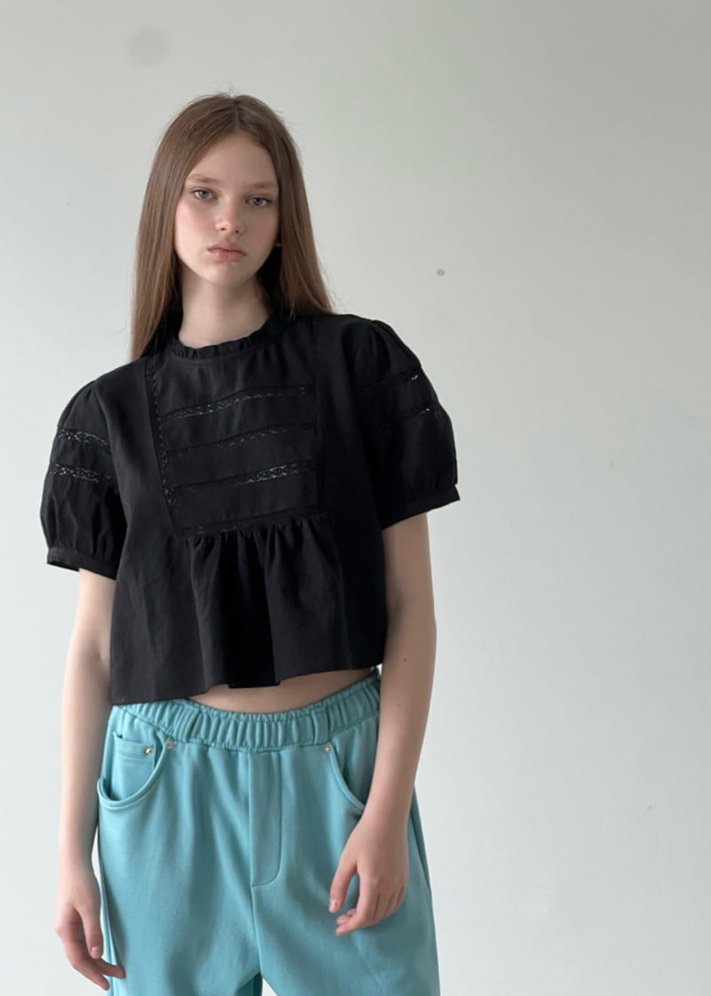 140 Avenue - Korean Women Fashion - #momslook - Linen Torsion Blouse - 4