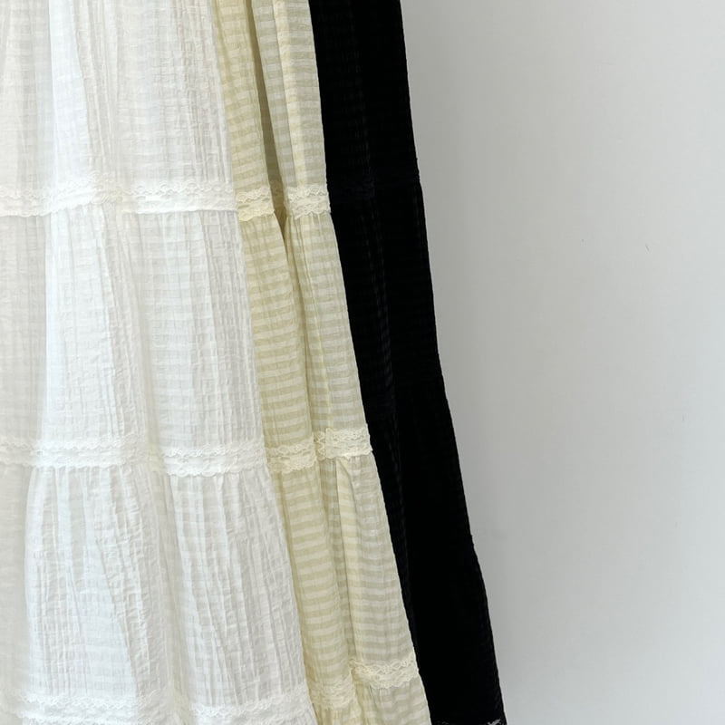140 Avenue - Korean Women Fashion - #womensfashion - Birkin Shirred Skirt - 2