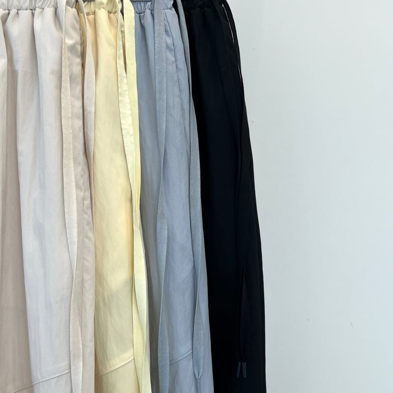 140 Avenue - Korean Women Fashion - #womensfashion - Shine Banding Pants - 2