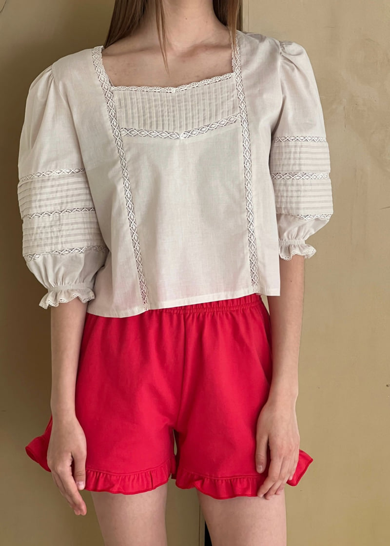 140 Avenue - Korean Women Fashion - #womensfashion - Frill Banding Shorts - 11