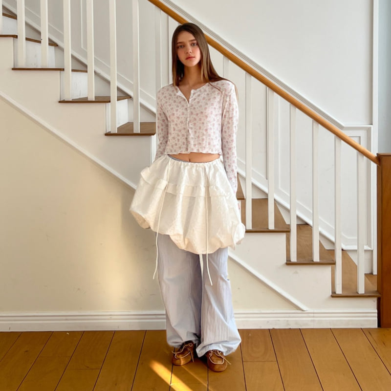 140 Avenue - Korean Women Fashion - #womensfashion - Jacquard Top Skirt - 9