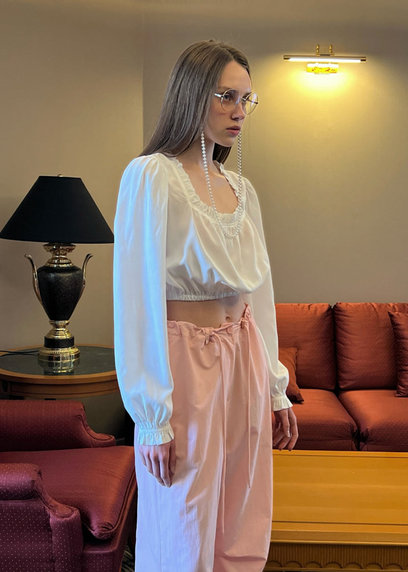 140 Avenue - Korean Women Fashion - #womensfashion - Contrast Piped Pants - 12