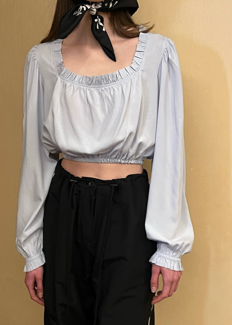 140 Avenue - Korean Women Fashion - #momslook - Silk Frill Blouse - 4