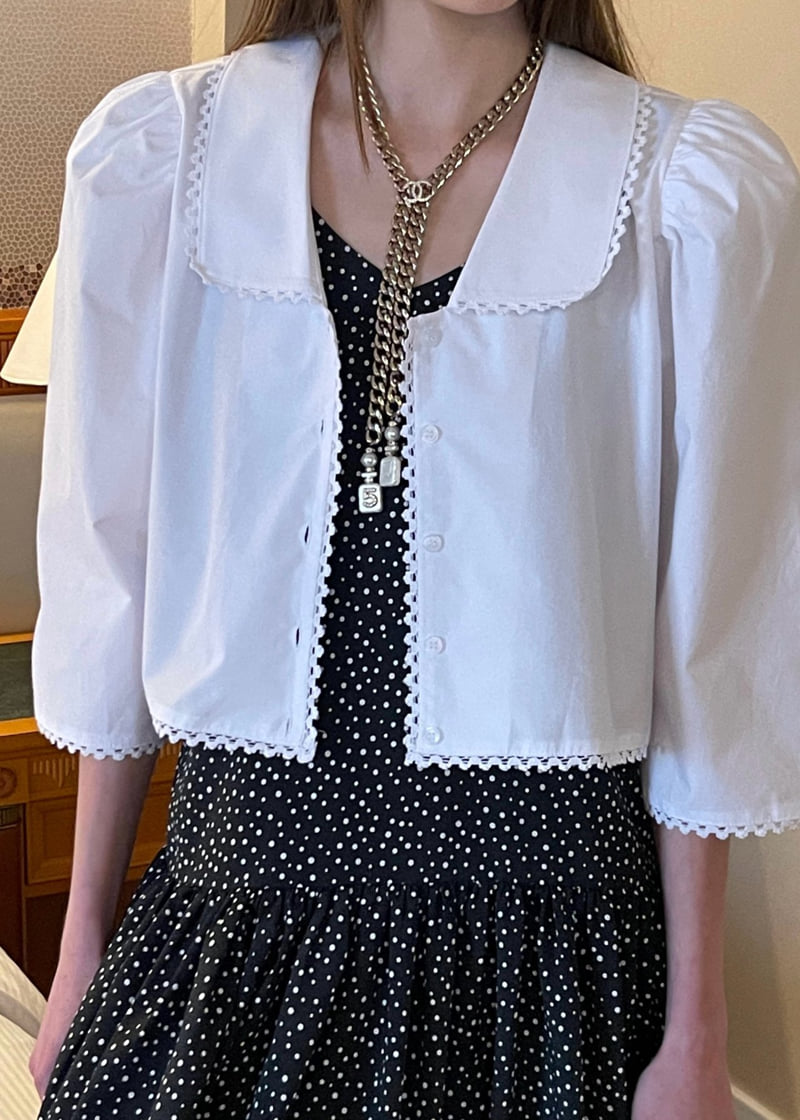 140 Avenue - Korean Women Fashion - #womensfashion - Hardy Lace Blouse - 3