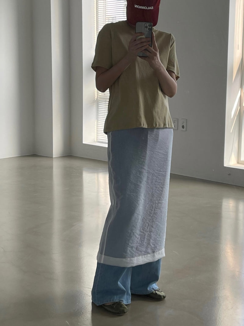 140 Avenue - Korean Women Fashion - #womensfashion - Haze Sheer Skirt - 11