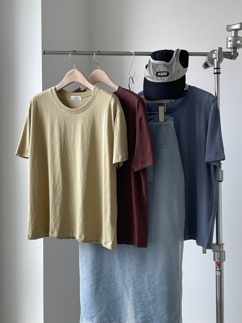 140 Avenue - Korean Women Fashion - #womensfashion - Easy Cotton Tee - 10