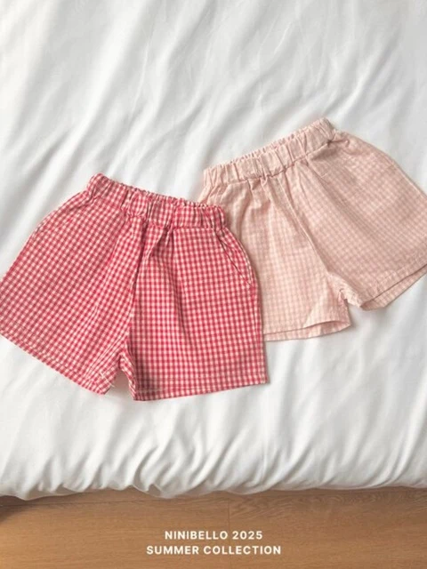 Check Half Pants