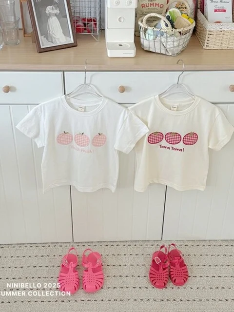 Peach Toma Tee