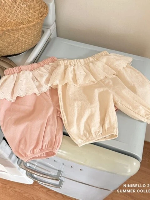 Lace Cotton Pants
