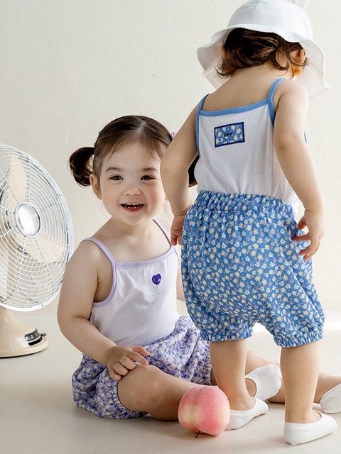 Delphine Baby Sleeveless Set-up