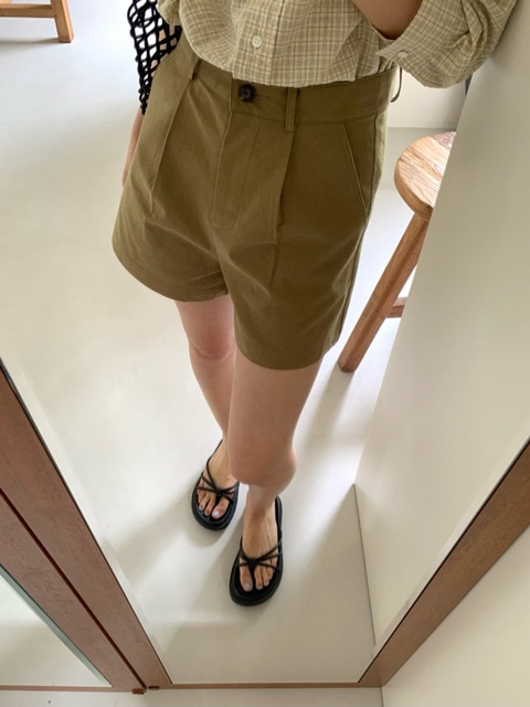 Cotton Pocket Shorts