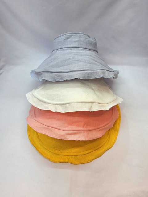 Kids Linen Sun Cap Kids Linen Sun Cap