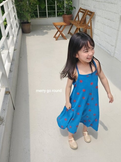 Cherry Long One-piece