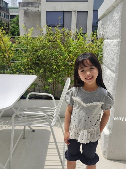 Dot Mesh Blouse