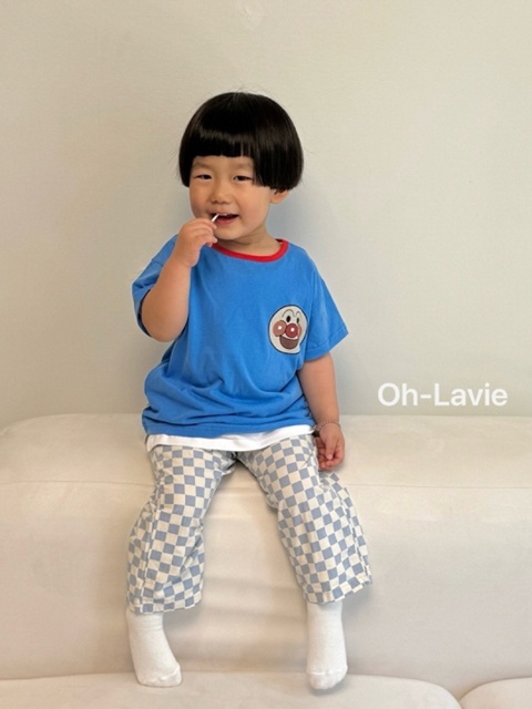 Check Summer Cotton Pants Check Summer Cotton Pants