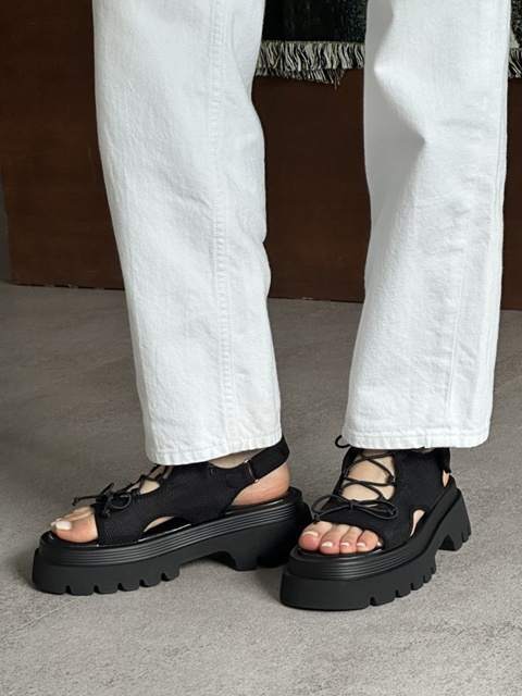 Slim Platform Slipper Sandals