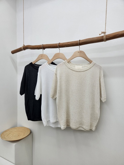 Rough Short Sleeve Knit Rough Short Sleeve Knit
