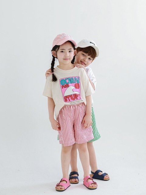 Stripe Shorts (Mom) Stripe Shorts (Mom)
