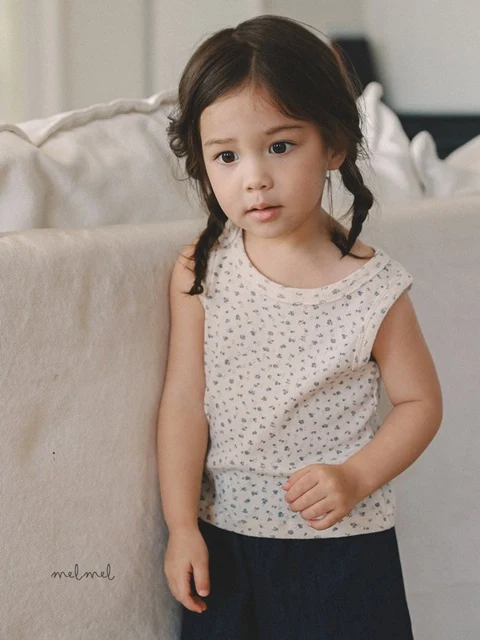Stitch Flower Sleeveless