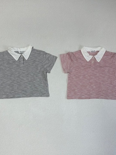 Collar Stripe Tee
