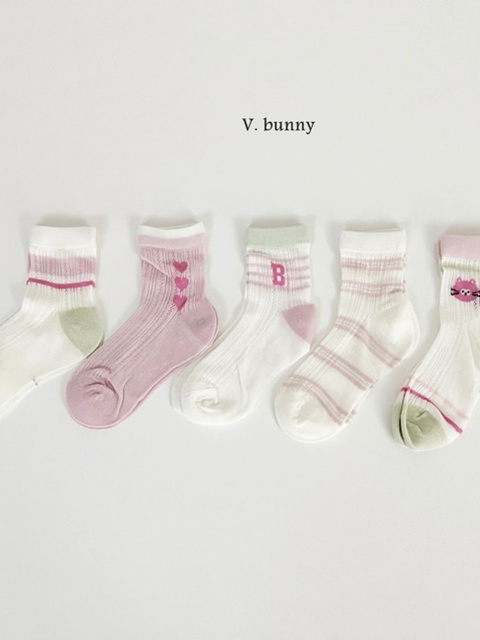 Heart Bee Socks Set Heart Bee Socks Set