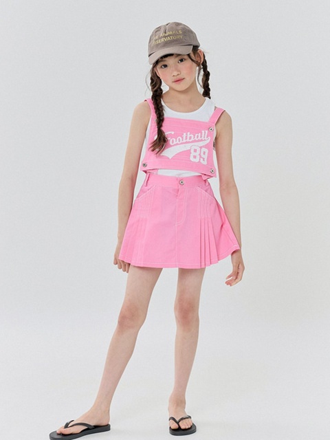 Football Pleated Skirt